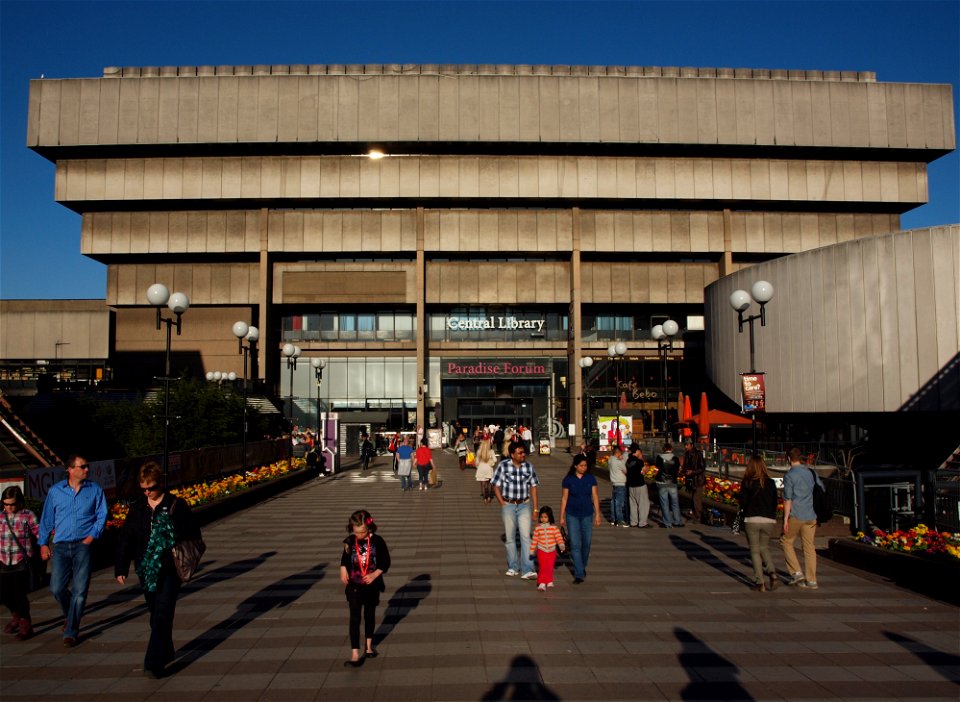 Birmingham Central Library photo