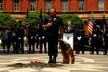 Police K-9 Memorial Service