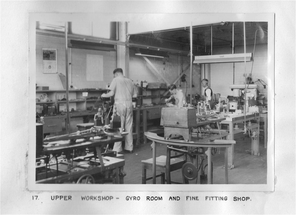 RAN Torpedo Establishment - Upper Workshop