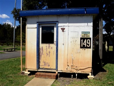 RAN Armament Depot Newington - Building 149 - Naval Police Shelter at Wharf