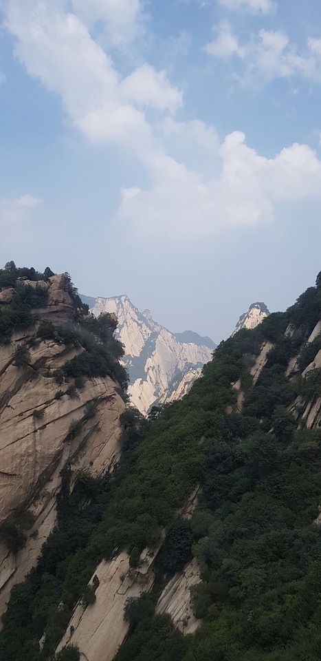 Mount Hua in Shaanxi province, China