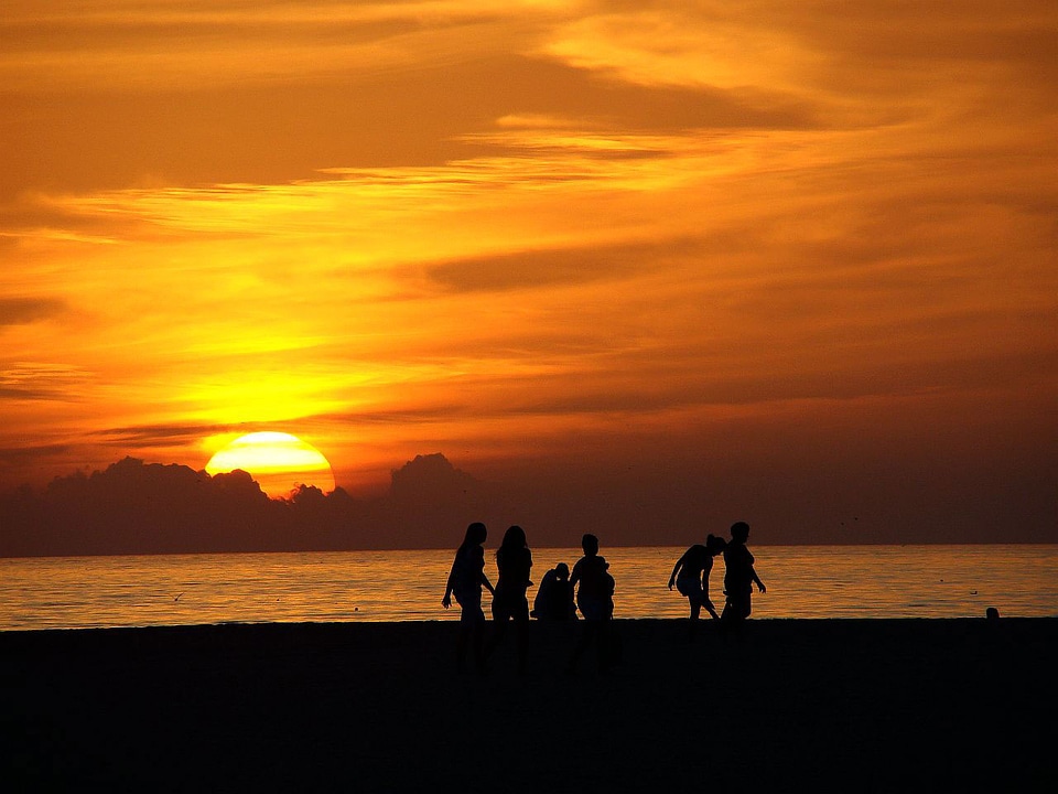 Gulf of Mexico Amazing Sunset photo