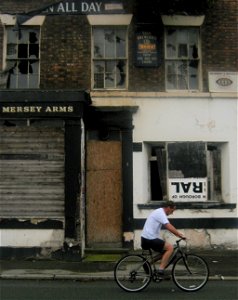 The Mersey Arms - Cyclist