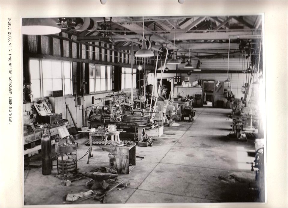 RAN Mine Depot Swan Island - Engineer's Workshop