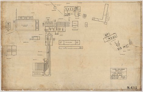 General arrangement, Richmond Main Colliery, Kurri Kurri, NSW, 3 September 1929
