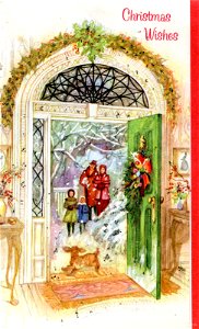 "Christmas wishes" - Christmas card