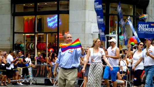 Scott Stringer at pride 2013