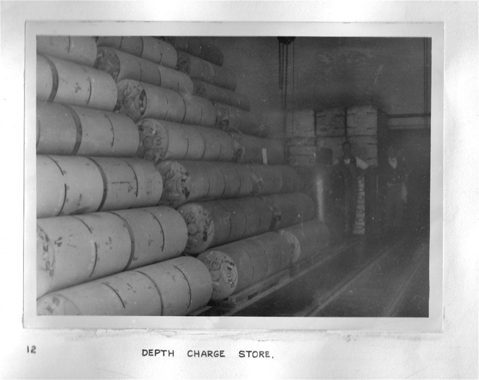 RAN Armament Depot Newington - Depth Charge Store