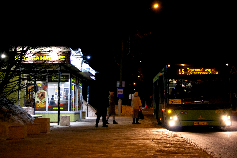 Остановка / Bus stop photo