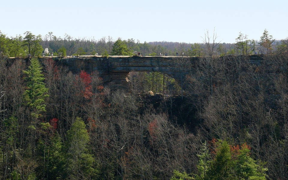 Natural Bridge State Park in Kentucky