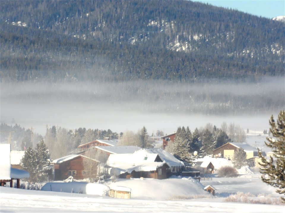 winter morning in stanley