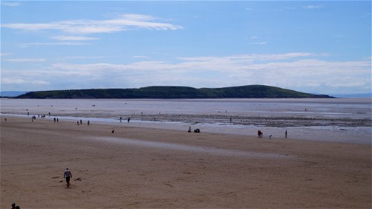 Tides Out (as usual) Weston-Super-Mare