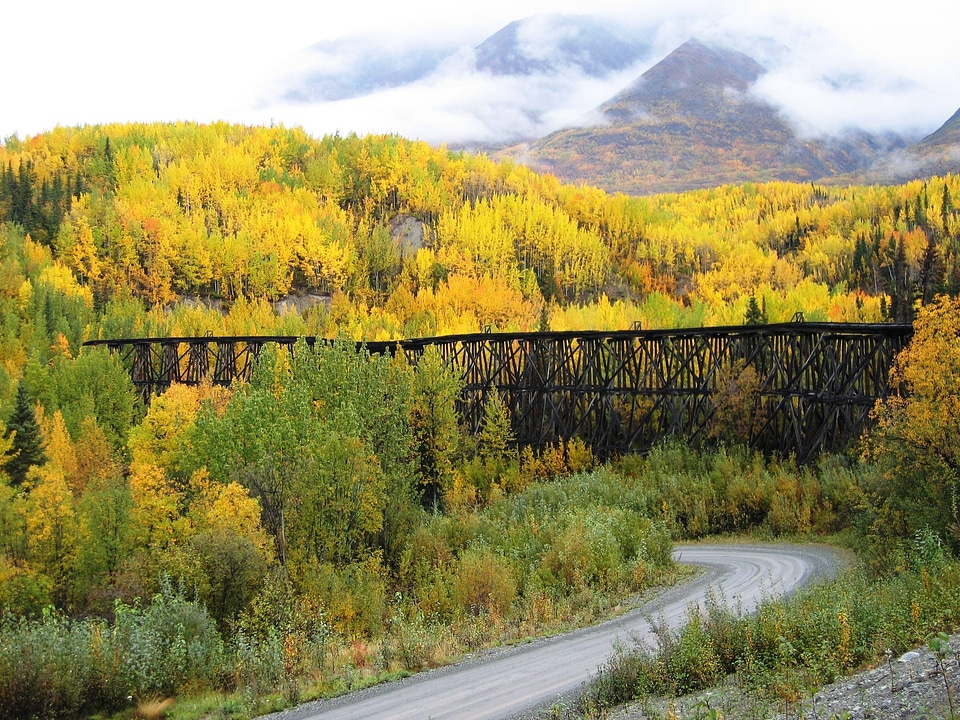 Fall Colors and Gilahina Trestle