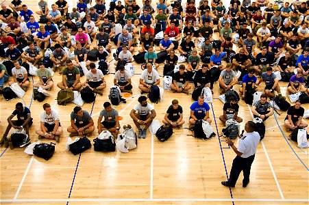 USAFA In-Processing Day Class of 2026