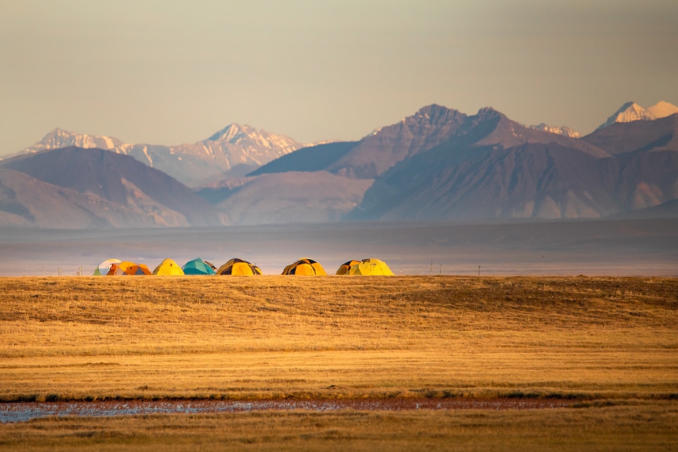 Camping in Arctic National Wildlife Refuge