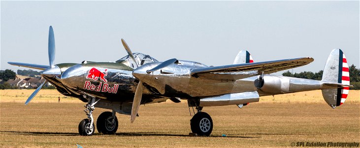 EGSU - Lockheed P-38L Lightning - Flying Bulls / Red Bull - 44-53254