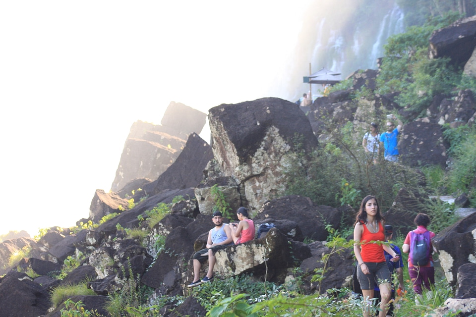 Awesome Iguazu waterfall in Angentina