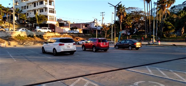 Estacionamiento en Mazatlán, 26 de diciembre de 20
