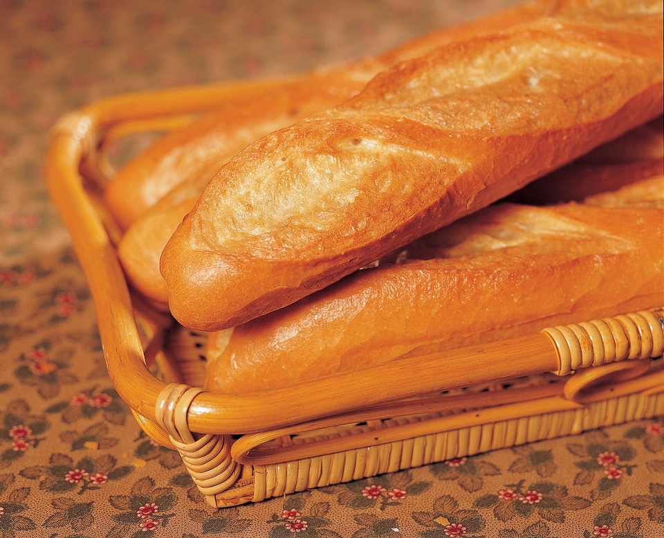 Various breads in basket