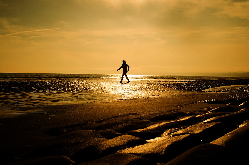 Sunset on the Beach