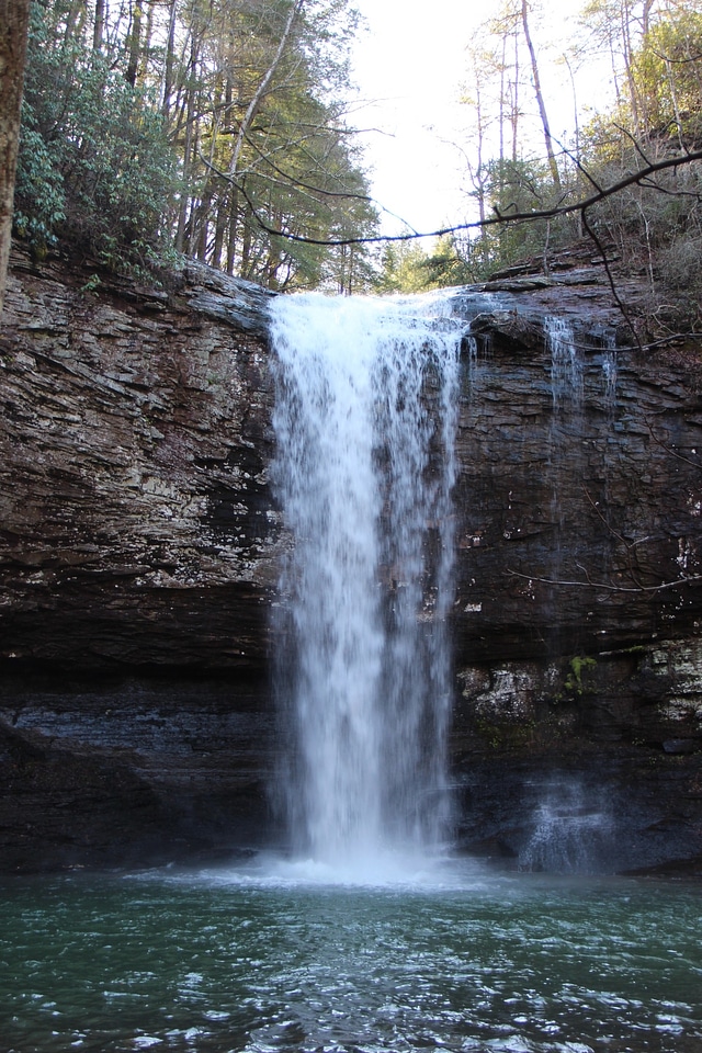Cherokee Falls Cloudland Canyon State Park