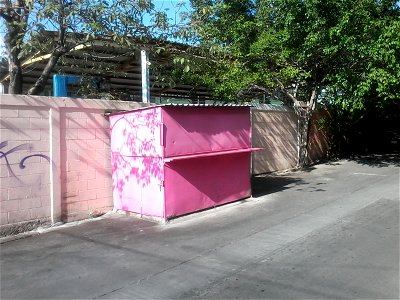 Puesto de comida en la calle