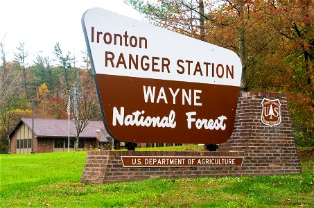 Ironton Ranger Station Sign photo