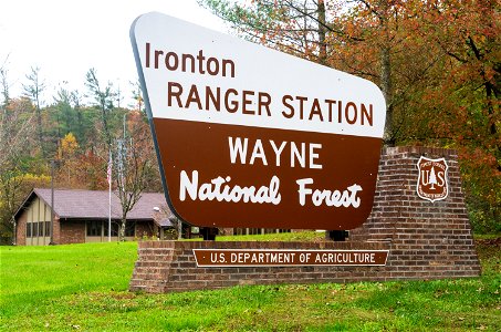 Ironton Ranger Station Sign
