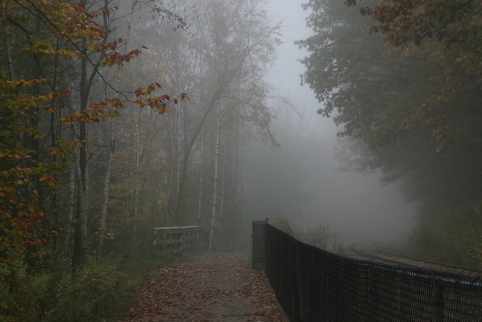 The White Mountains of New Hampshire in the fall