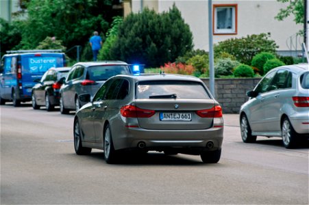BMW cop car