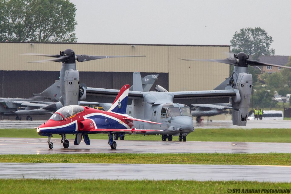 Royal International Air Tattoo 2012 - Bell / Boeing MV-22B Osprey - United States Marine Corps
