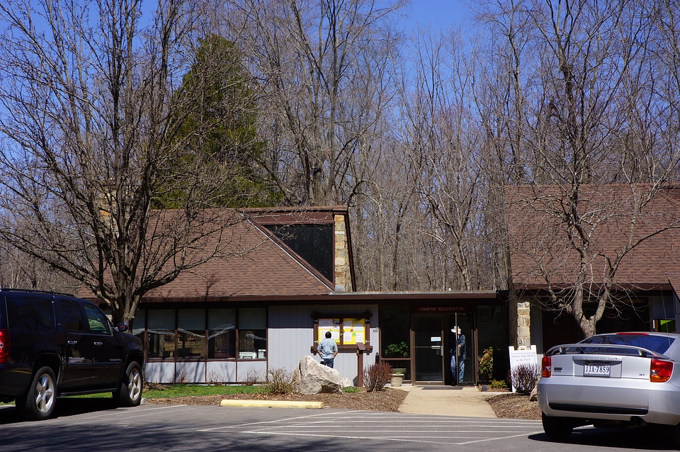 Campground Office in Bull Run Regional Park