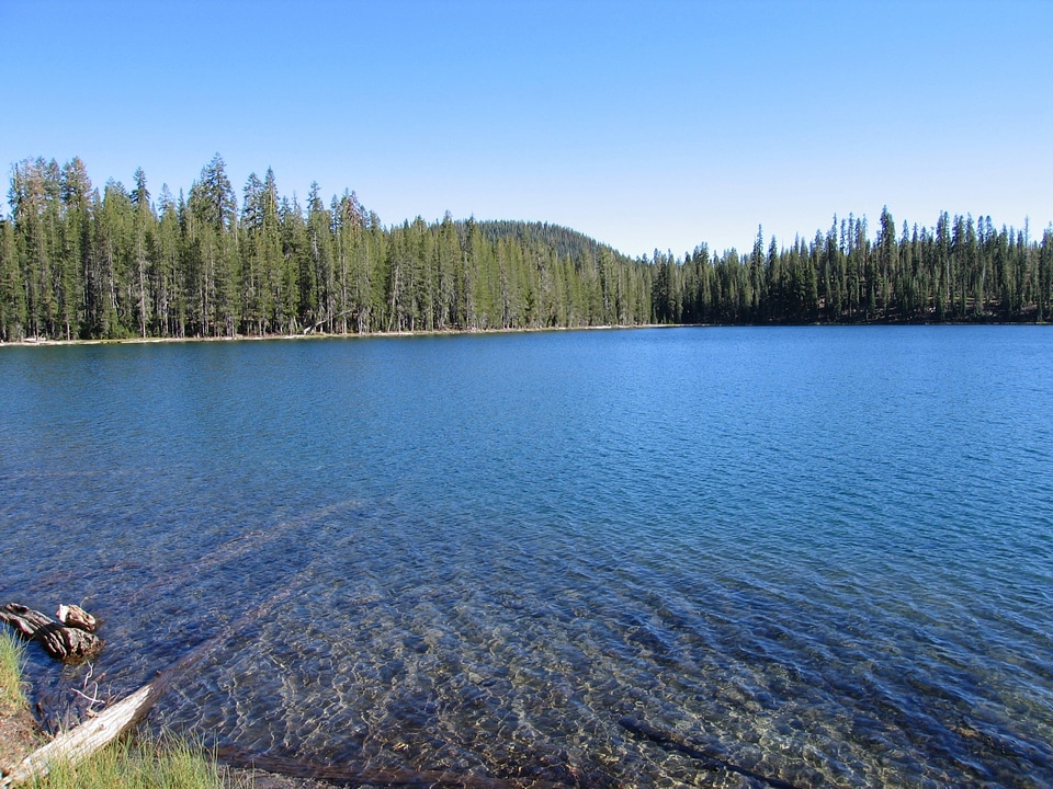 Lower Twin Lake Lassen Volcanic National Park