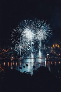 Budapest Fireworks photo