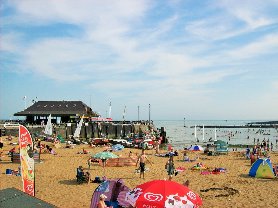 Broadstairs Beach in Kent photo