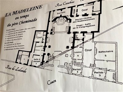 Diagram of Road Change to Madeleine: Madeleine Community, Bordeaux