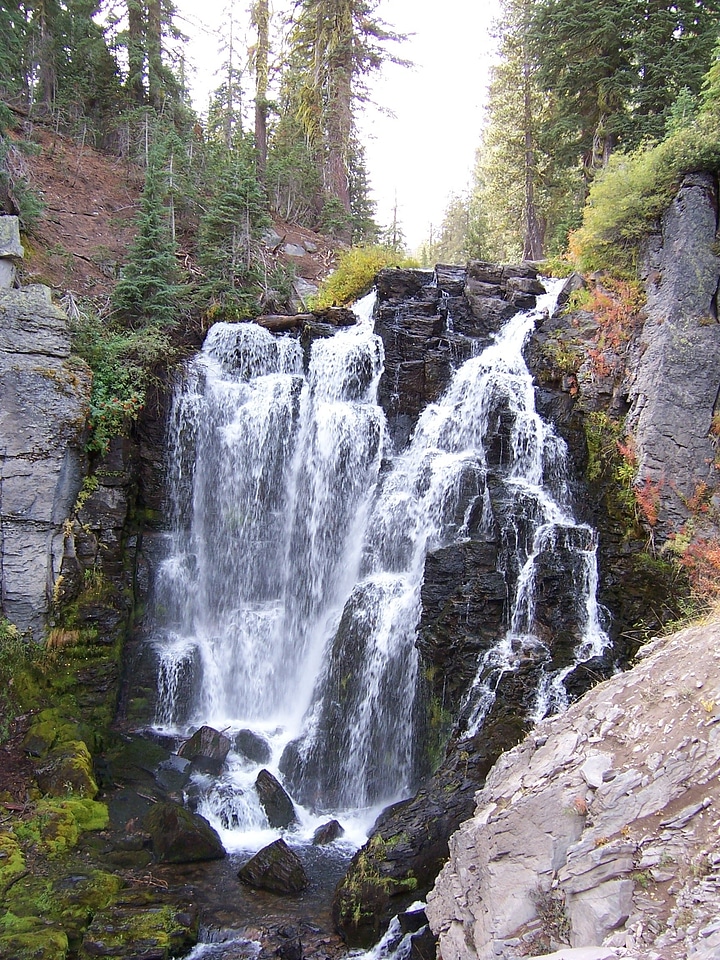 Mill Creek Falls Lassen Volcanic National Park
