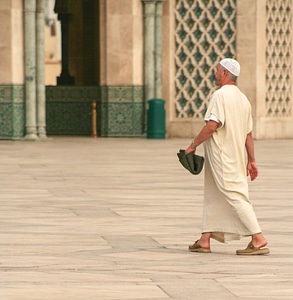 Man prayer islam photo