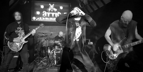 Hellripper + Devastator + Hellfekted + Arrogant Destruktor @ The Old Salutation Inn, Nottingham 2-Sep-2022