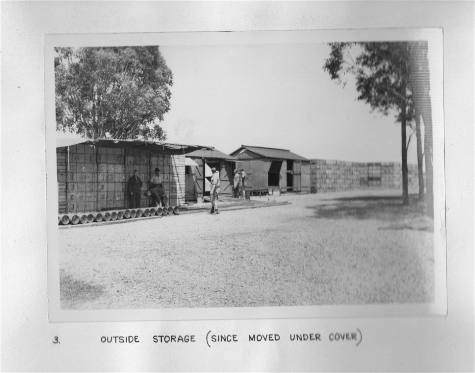 RAN Armament Depot Kingswood - Field Storage