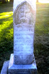 Michel Grimmer gravestone Jean's father