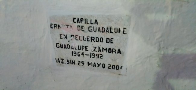 Capilla ermita de Guadalupe, Mazatlán, 26 de diciembre de 2022
