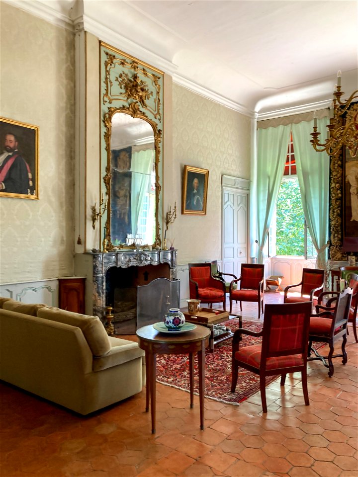 Parlor: Chateau de Trenquelleon, Feugarolles