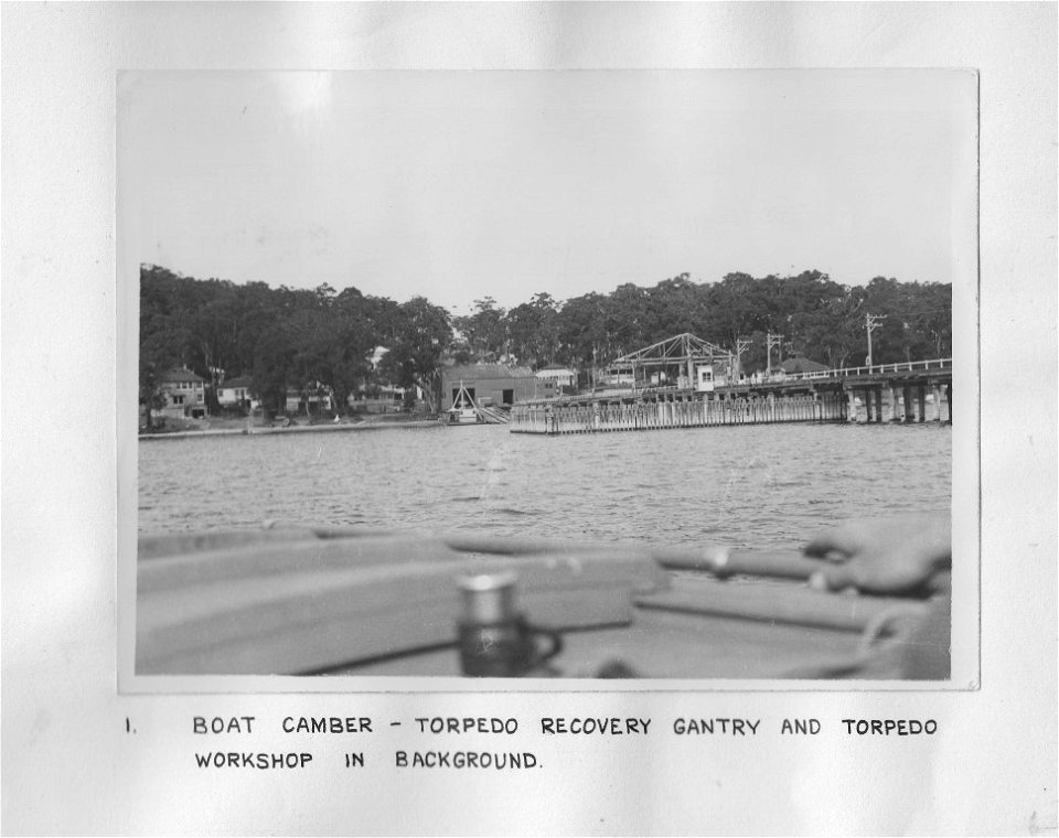 RAN Torpedo Establishment - Pittwater Range_Boat Camber