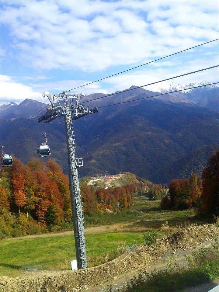 Sochi, Roza Peak, overview