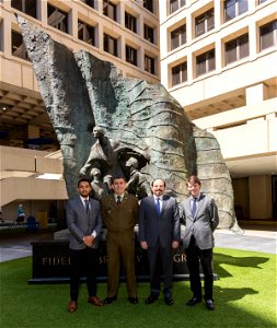 International Operations Division, Americas Unit Hosts Partners from the Embassy of Chile