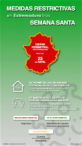 Restricciones tras Semana Santa
