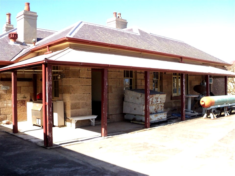RAN Armament Depot Spectacle Island - Labourer's quarters