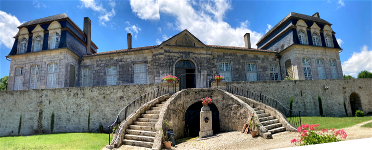 Adele's Childhood Home Panorama: Chateau de Trenquelleon, Feugarolles