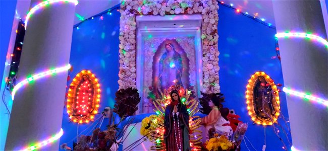 Capilla ermita de Guadalupe, Mazatlán, 26 de diciembre de 2022